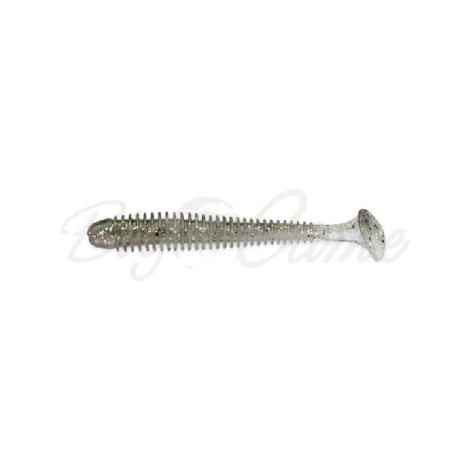 Виброхвост KEITECH Swing Impact 4" (8 шт.) цв. #416 Silver Flash Minnow фото 1