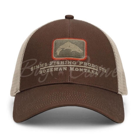 Кепка SIMMS Trout Icon Trucker цвет Kona фото 1