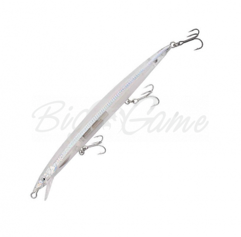 Воблер SAVAGE GEAR Sandeel Jerk minnow SS 14,5 см цв. 03-White Flash фото 1