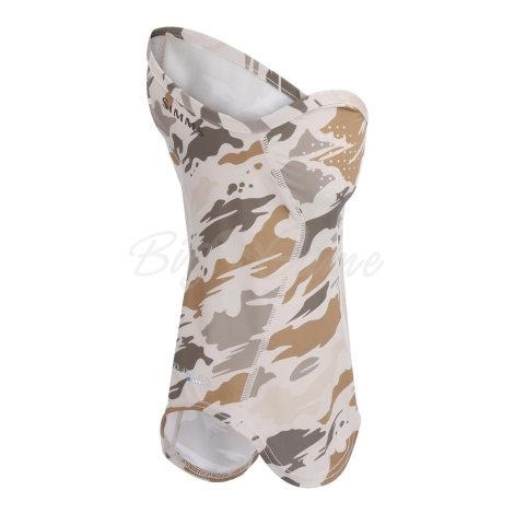 Бандана SIMMS Sungaiter цвет Ghost Camo Stone фото 1