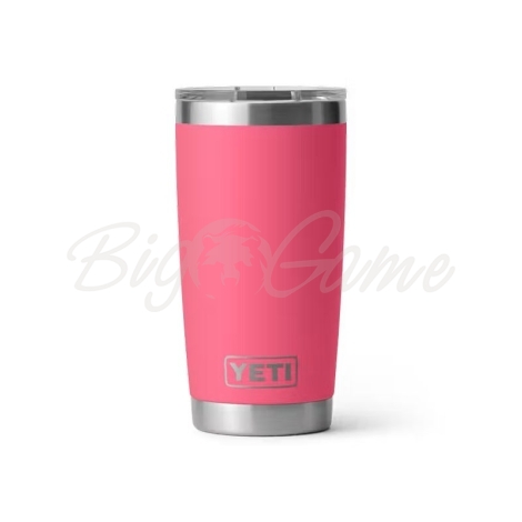 Термокружка YETI Rambler Tumbler w/Magslider 591 цвет Tropical Pink фото 1