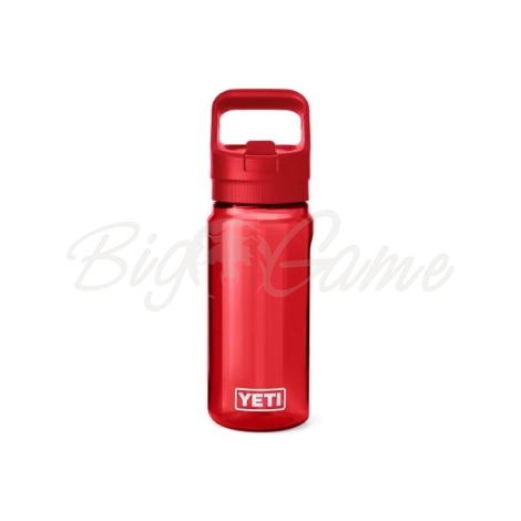 Бутылка YETI Yonder Straw Cap Bottle 600 (20 oz) цв. Rescue Red фото 1