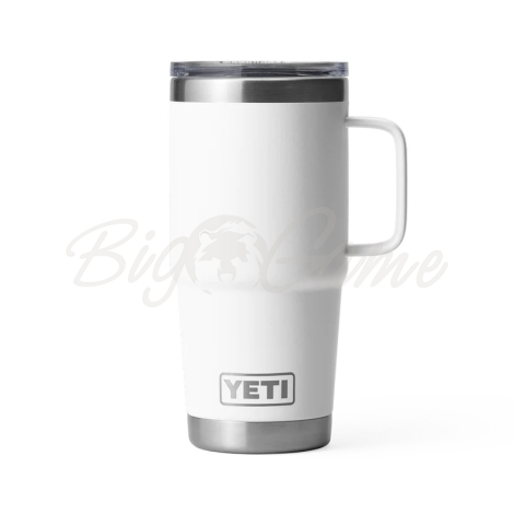 Термокружка YETI Rambler Travel Mug 591 цвет White фото 1