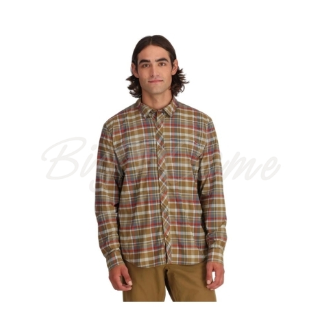 Рубашка SIMMS Bugstopper LS Shirt цвет Chestnut Multi Plaid фото 5