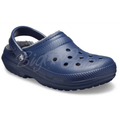 Сабо CROCS Classic Lined Clog цвет синий фото 3