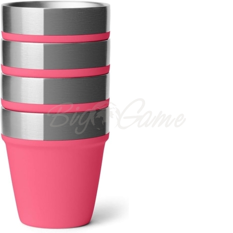 Набор рюмок YETI Shot Glasses & Case цв. Tropical Pink фото 3