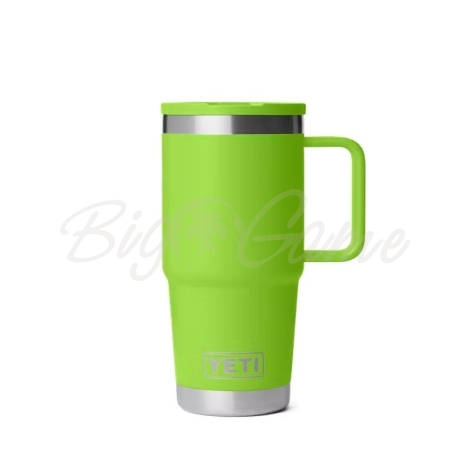 Термокружка YETI Rambler Travel Straw Mug 591 цвет Venom фото 1