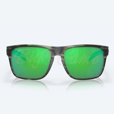 Очки поляризационные COSTA DEL MAR Spearo XL 580P р. XL цв. Matte Reef цв. ст. Green Mirror фото 4