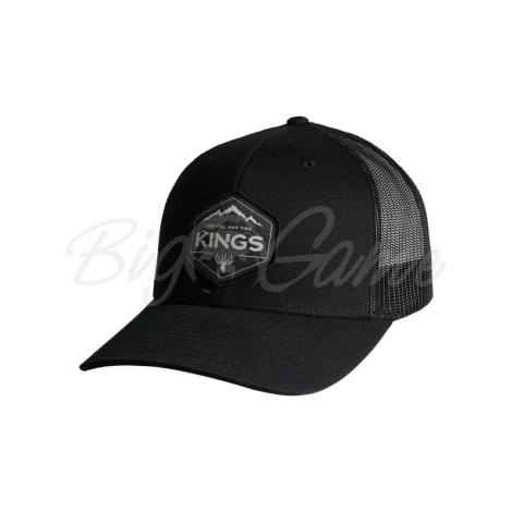 Бейсболка KING'S Any Tag Any Time Patch Hat цвет Black фото 1 Бейсболка KING'S Any Tag Any Time Patch Hat цвет Black фото 1