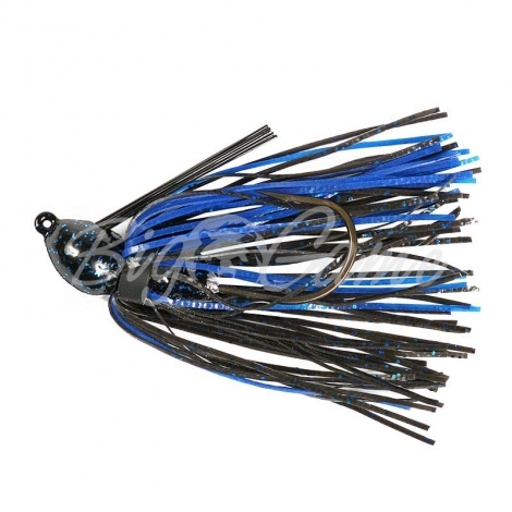 Бактейл STRIKE KING Pro-Glo Bitsy Bug mini jig 5,25 г (3/16 oz) цв. black / blue фото 2