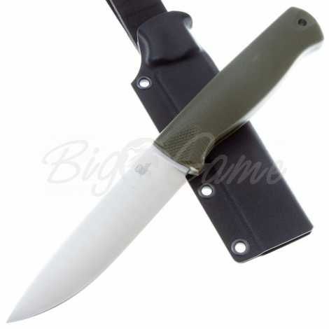 Нож OWL KNIFE Otus сталь M398 рукоять G10 оливковая фото 3