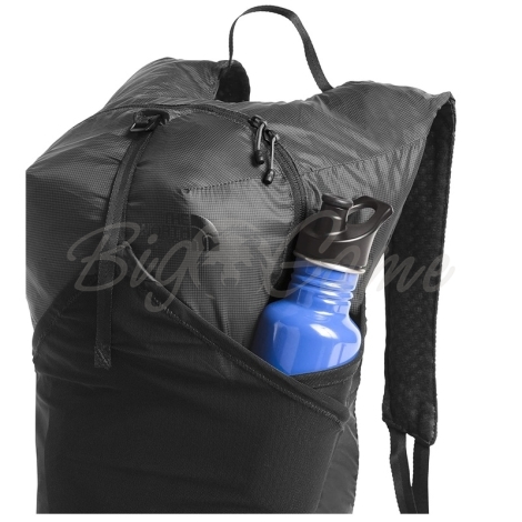 Рюкзак городской THE NORTH FACE Flyweight Packable Backpack 17 л цвет серый асфальт / черный фото 4