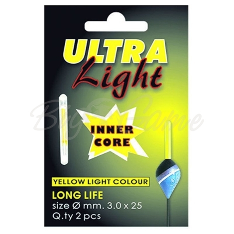 Светлячок COLMIC Ultra Light 3 х 25 мм (2шт.) цв. Желтый фото 1