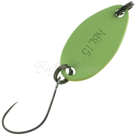 Блесна колеблющаяся JACKALL TIMON Nibble 1,5 г цв. light olive yellow фото 2