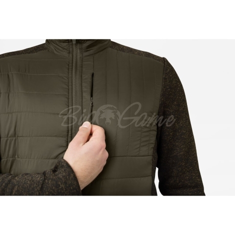 Куртка SEELAND Theo Hybrid Jacket цвет Pine green фото 3