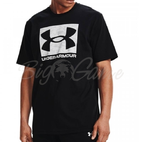 Футболка UNDER ARMOUR ABC Camo Boxed Logo Ss цвет черный фото 1