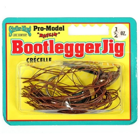 Бактейл STRIKE KING Bootlegger Jig 14 г (1/2 oz) цв. chameleon craw фото 1