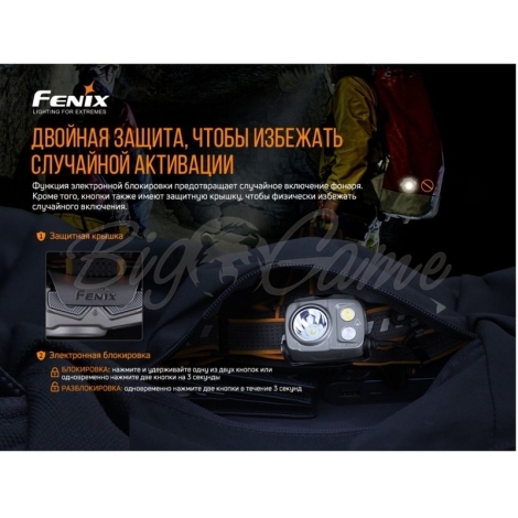 Фонарь налобный FENIX HP25R V2.0 цвет черный фото 15