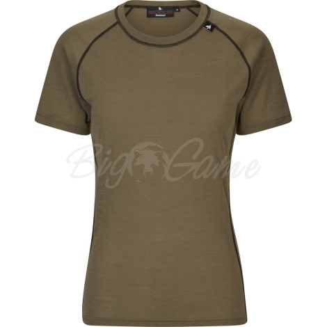 Футболка SEELAND Apex Aia Merino T-shirt Women цвет Covert Green фото 1