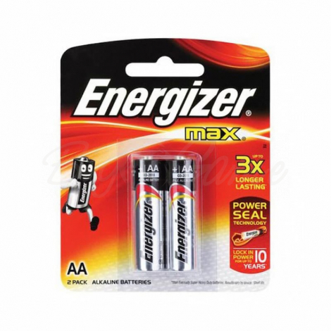 Батарейка ENERGIZER MAX Alk E91/AA BP2 фото 1
