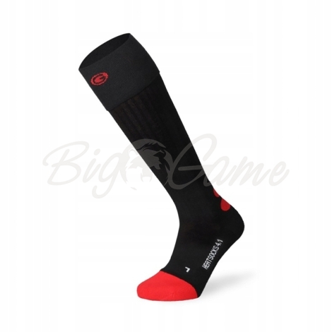 Носки с подогревом ALASKA Heated Socks цвет Black / Orange фото 1