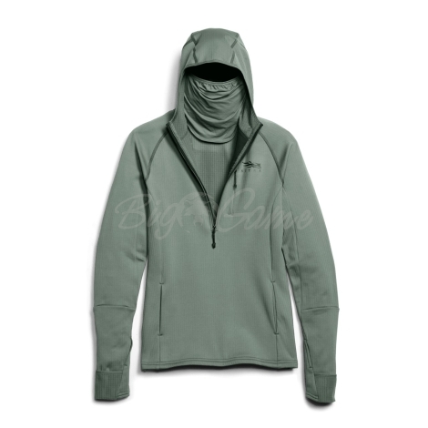 Толстовка SITKA WS Fanatic Hoody New цвет Slate Green фото 9