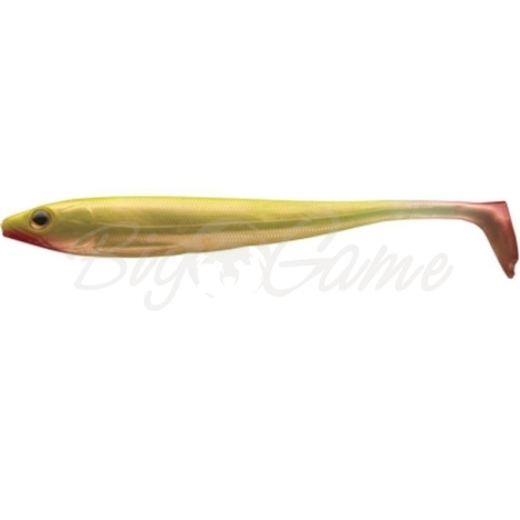Виброхвост DAIWA Duckfin Shad 7,9'' (2 шт.) цв. Lemon Pearl фото 1
