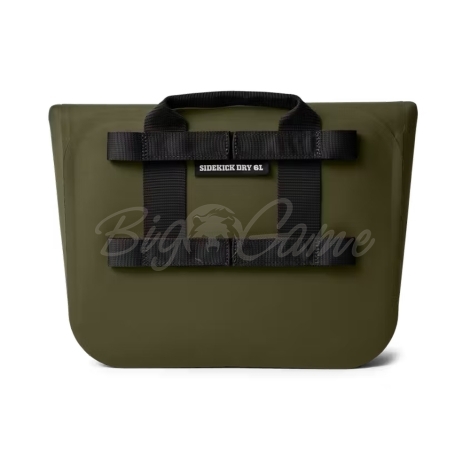 Гермосумка поясная YETI Side Kick Dry 6 л цвет Olive / Black фото 3
