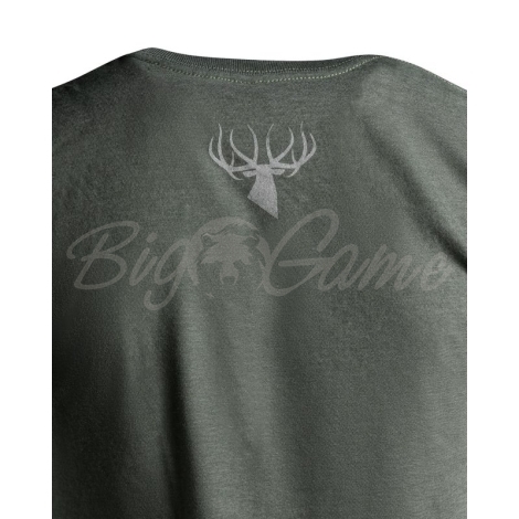 Футболка KING'S Paddle Tee цвет Heather Military Green фото 2