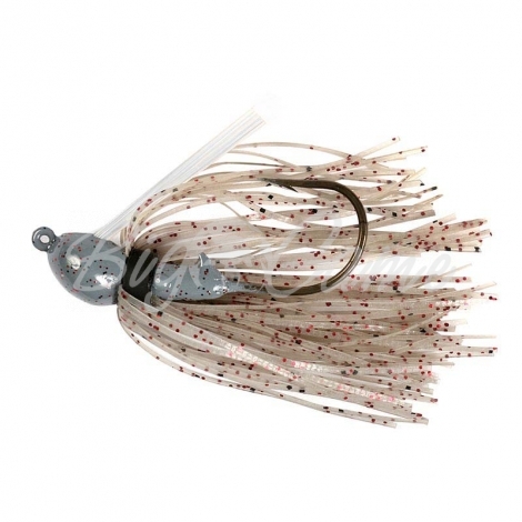 Бактейл STRIKE KING Pro-Glo Bitsy Bug mini jig 5,25 г (3/16 oz) цв. smoke /pepper / red фото 2