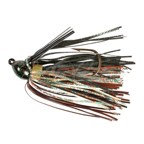 Бактейл STRIKE KING Bitsy Bug mini jig 3,5 г (1/8 oz) цв. camouflage фото 1