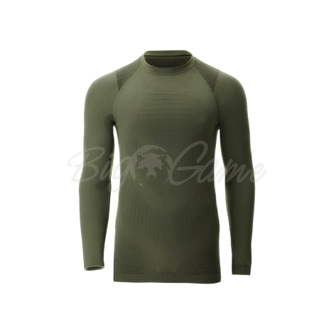 Термокофта UYN Fusyon Defender Uw Shirt Long цвет Tactical Green фото 1