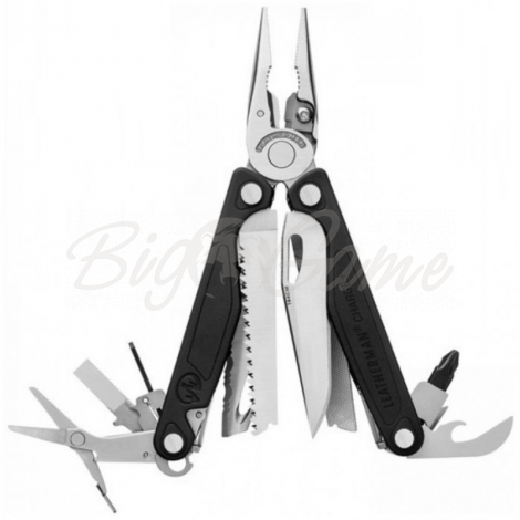 Мультитул LEATHERMAN Charge Plus цв. Черный, чехол кожа фото 1