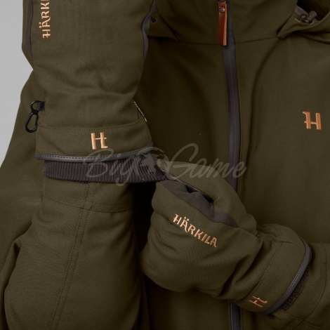 Перчатки HARKILA Pro Hunter Gtx Gloves цвет Willow green / Shadow brown фото 3
