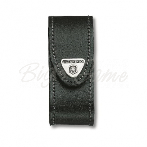 Чехол для ножа VICTORINOX Leather Belt Pouch для ножа 111 мм цвет черный фото 1