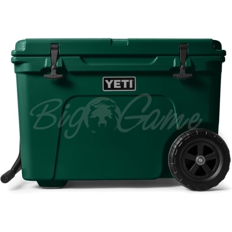 Контейнер изотермический YETI Tundra Haul Wheeled Cool Box цвет Black Forest Green фото 1