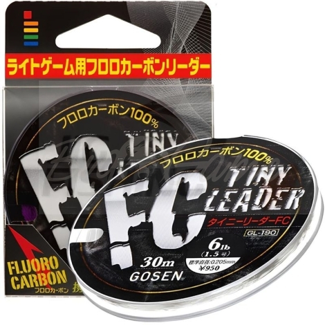Флюорокарбон GOSEN Fluoro Carbon 100% FC Tiny Leader 30 м № 1 фото 1