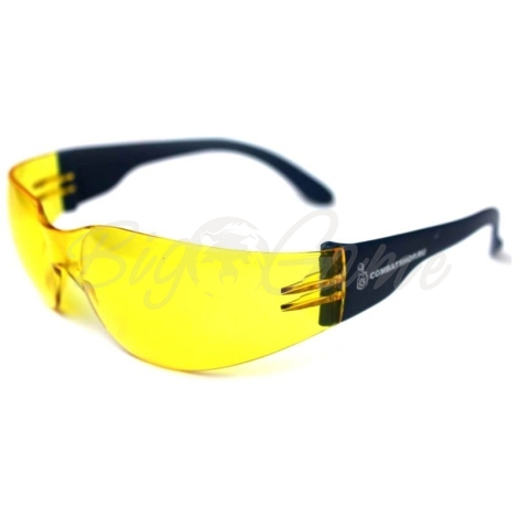 Очки защитные COMBATSHOP Basic+ с желтой линзой фото 1
