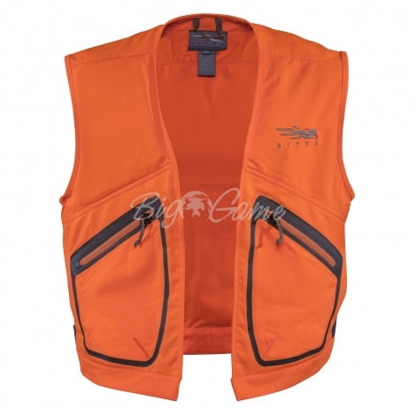 Жилет сигнальный SITKA Ballistic Vest цвет Blaze Orange фото 1