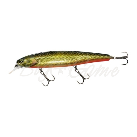 Воблер JACKALL Smash Minnow 100 SP цв. hl gold & black фото 1