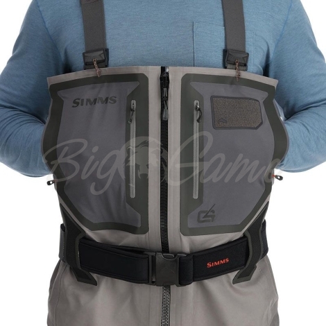 Вейдерсы SIMMS G4Z Waders Stockingfoot цвет Slate фото 3
