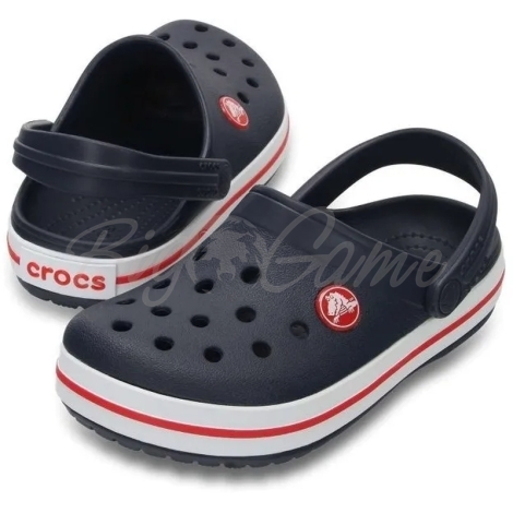 Сабо CROCS Crocband Clog K цвет синий фото 2