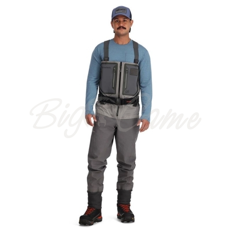Вейдерсы SIMMS G4Z Waders Stockingfoot цвет Slate фото 7