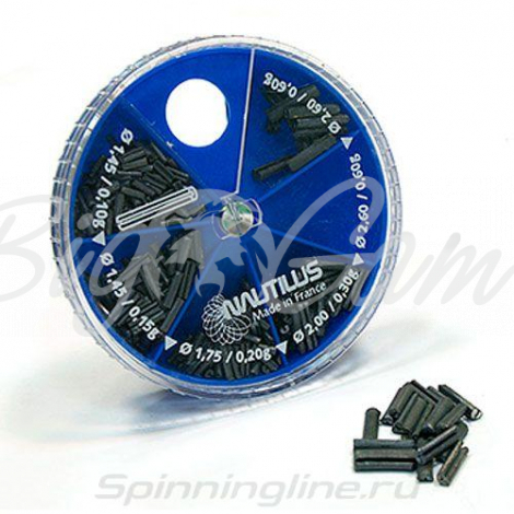 Набор грузил NAUTILUS Split Wire 6 cases фото 1