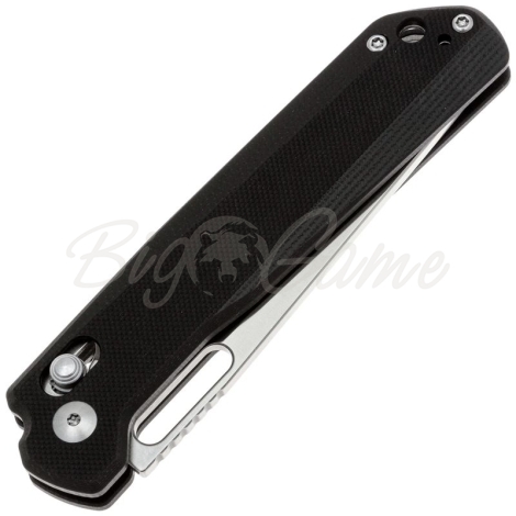 Нож складной полуавтоматический CJRB Bellona сталь AR-RPM9 рукоять стеклотекстолит G10 цв. Черный фото 3 Нож складной полуавтоматический CJRB Bellona сталь AR-RPM9 рукоять стеклотекстолит G10 цв. Черный фото 3