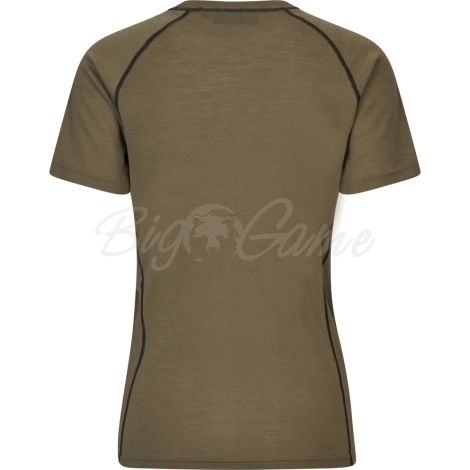 Футболка SEELAND Apex Aia Merino T-shirt Women цвет Covert Green фото 9