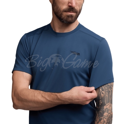 Футболка SITKA Tech Tee цвет Starlight Blue фото 3