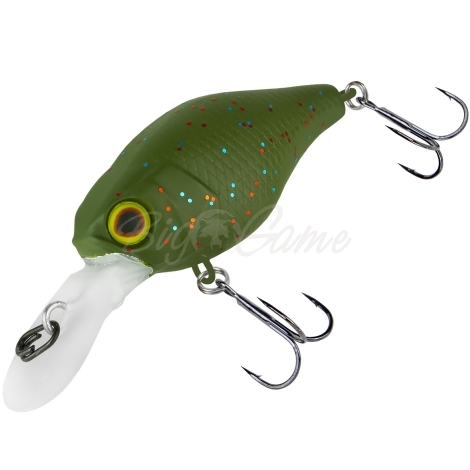Воблер JACKALL Chubby 38 MR цв. mat glitter olive фото 2