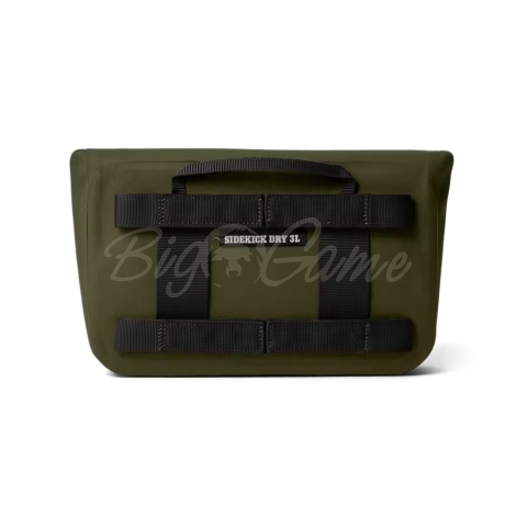 Гермосумка поясная YETI Side Kick Dry 3 л цвет Olive / Black фото 3