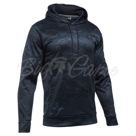 Худи UNDER ARMOUR Icon Camo Hoodie Up Top цвет Schwarz Tonal Reaper / Graphit фото 1